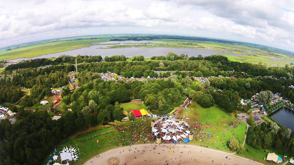 psy-Fi Festival 2015 look from above camera