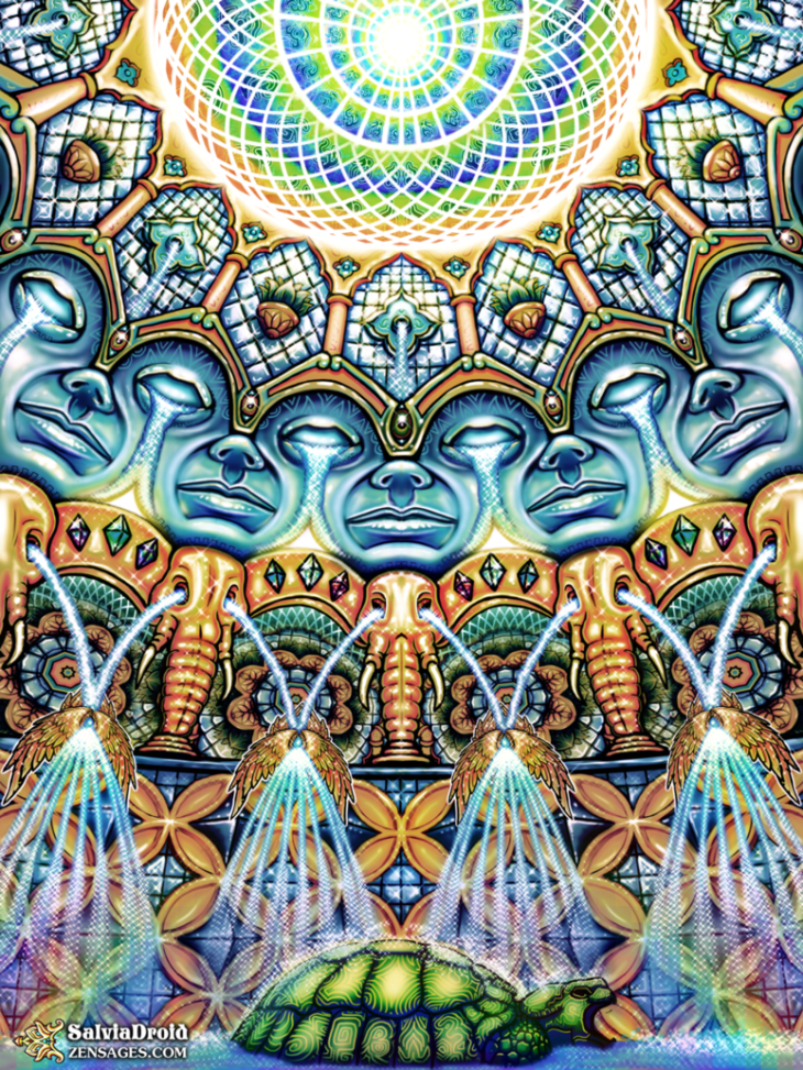 The psychedelic art of Salvia Droid - Trancentral