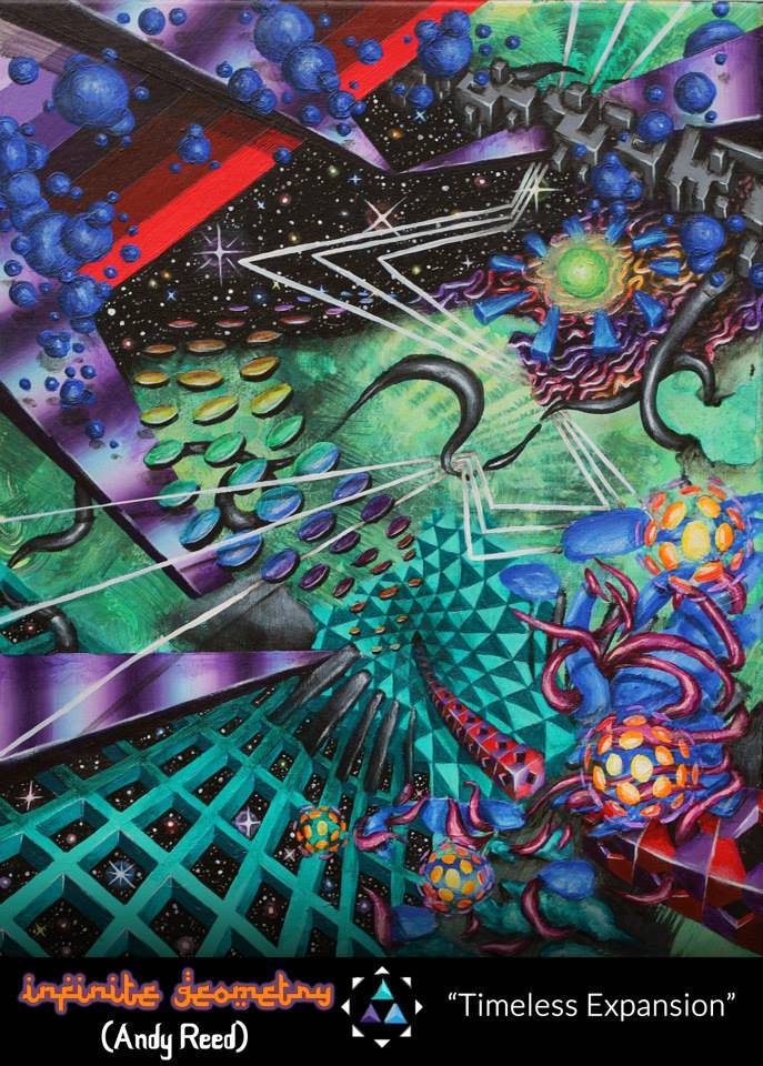 Andy Reed art psychedelic