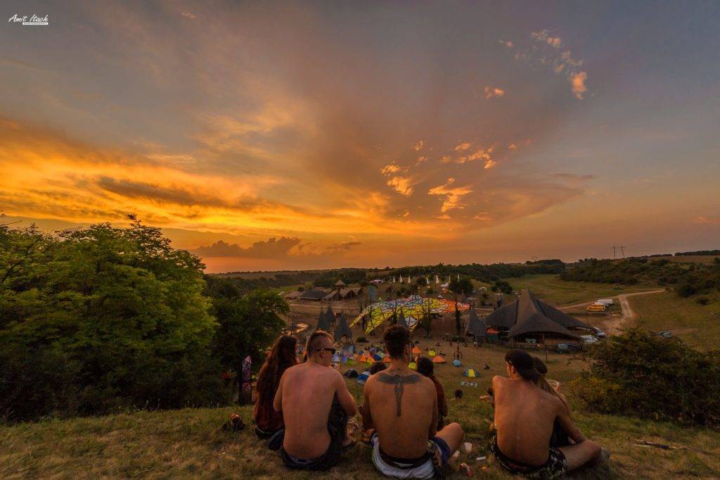 Ozora 2015 sunset