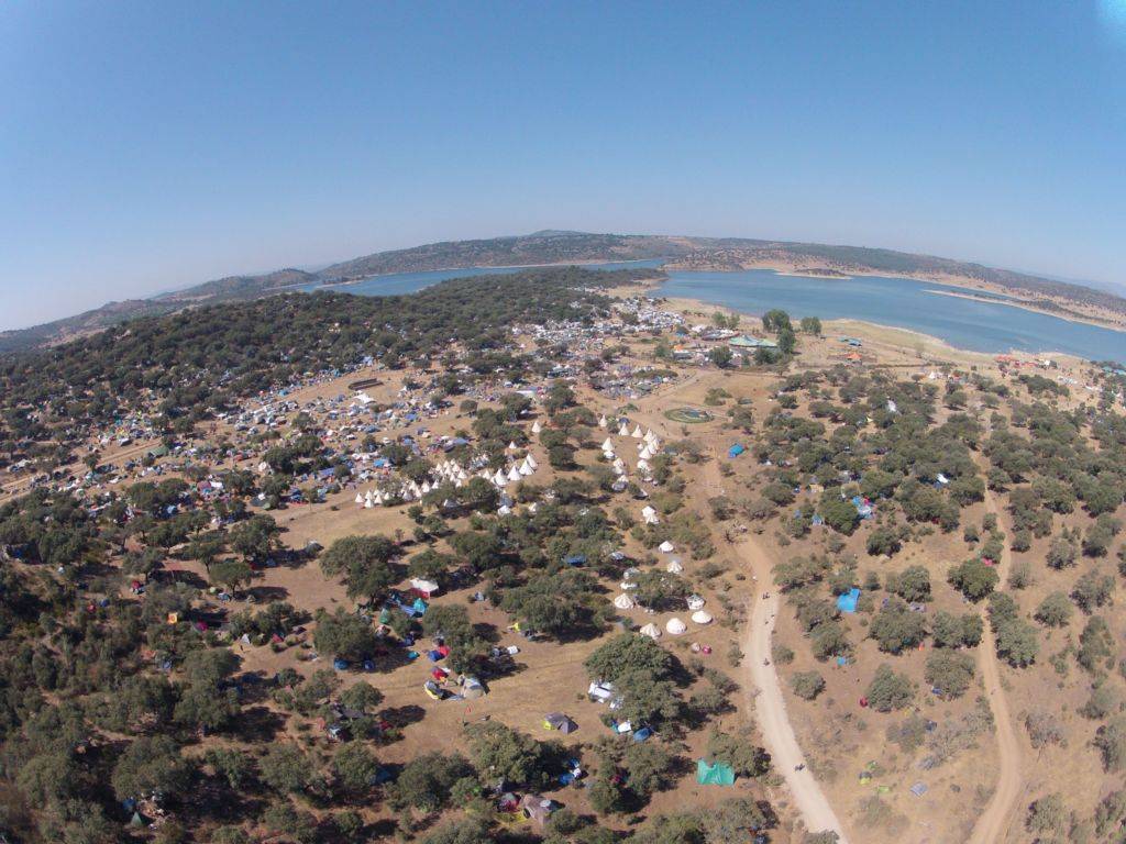 Boom Festival Venue from the air