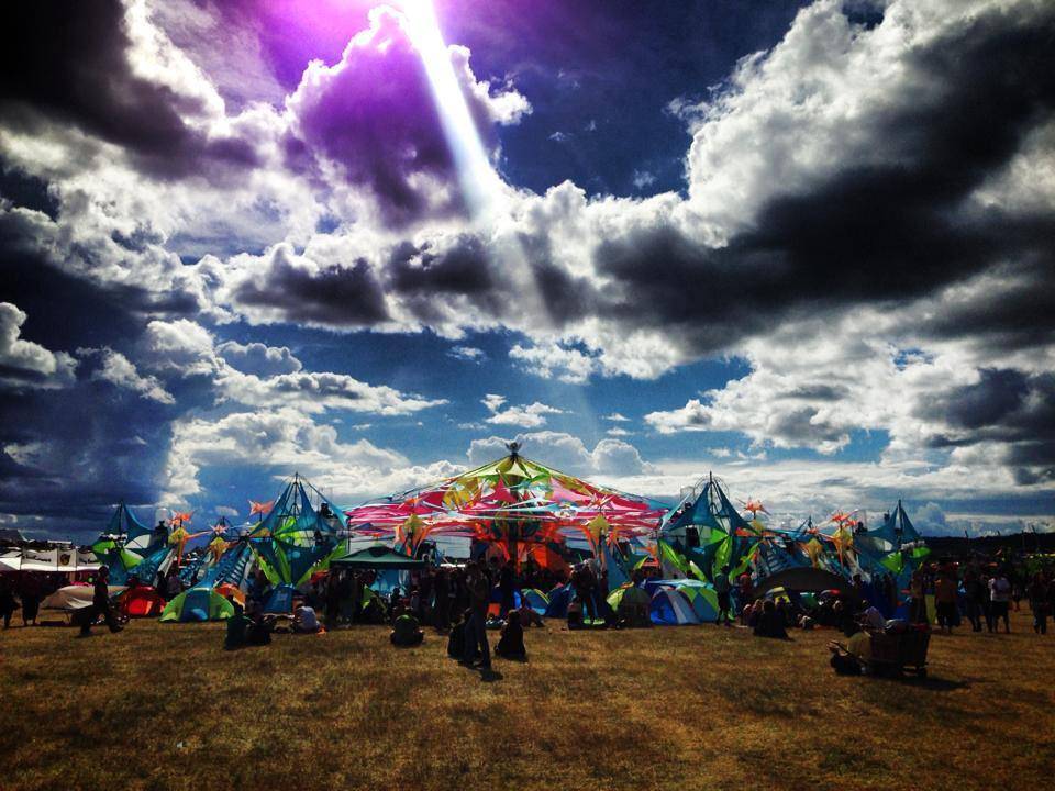 Antaris Project Festival 2014 - stage decoration 