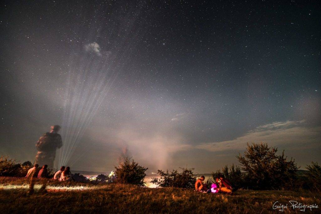 Ozora 2015 night sky