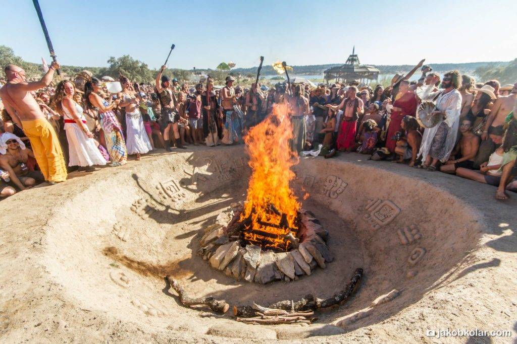 Boom Festival 2014 Sacred Fire