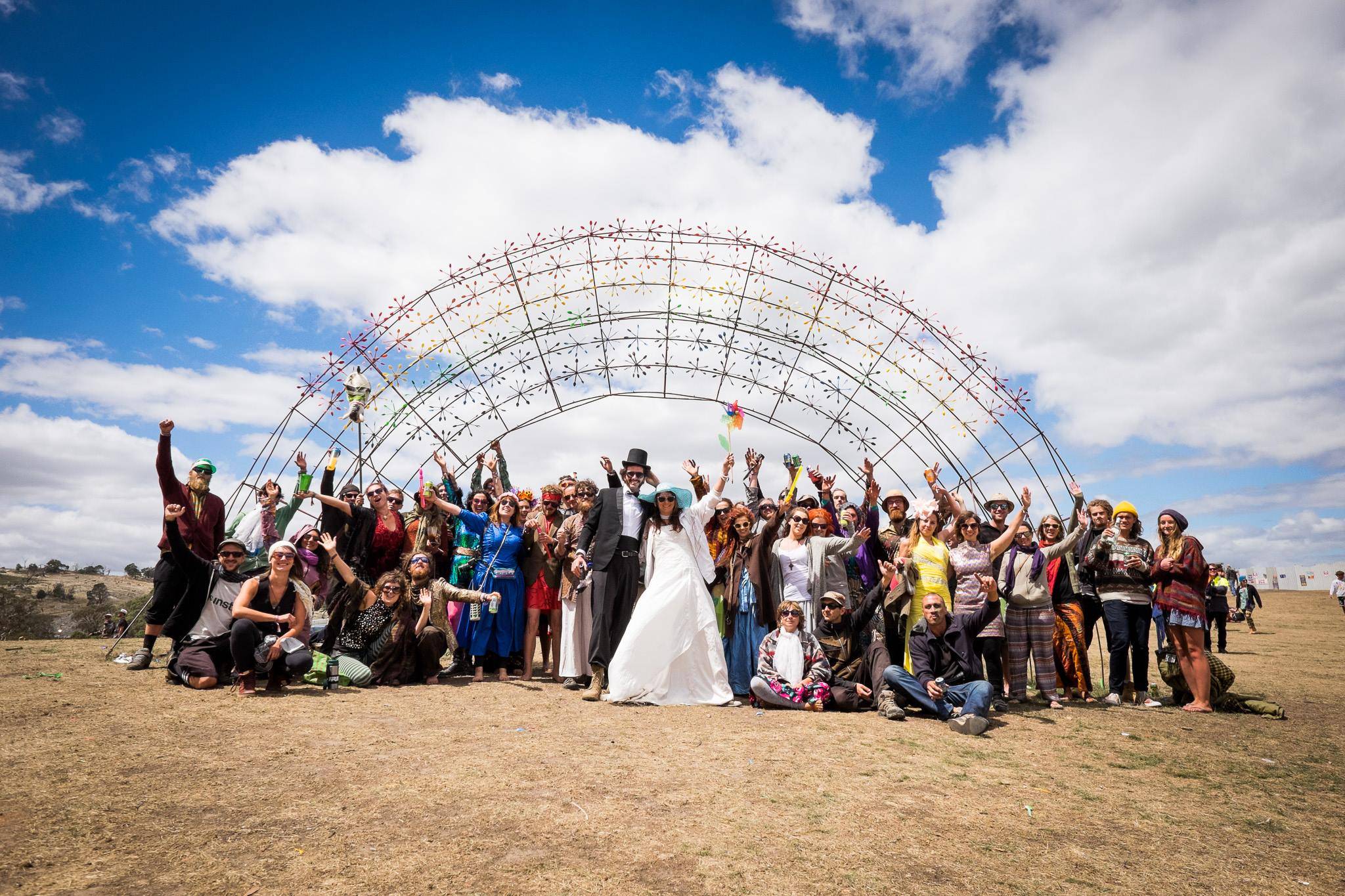 Rainbow Serpent 2015 - weeding