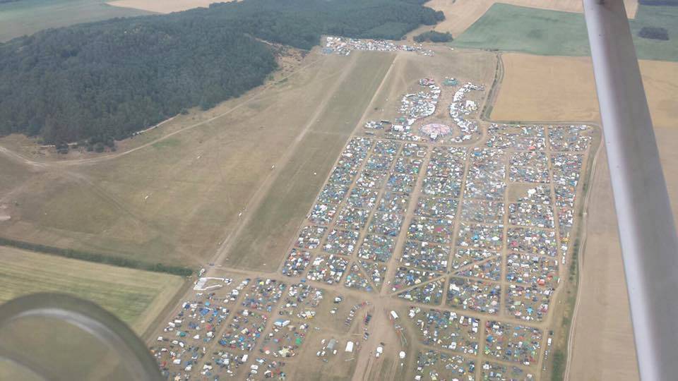 Antaris Project Festival 2016 from the air