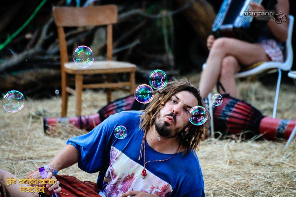 Life Celebration Festival 2016 bubbles