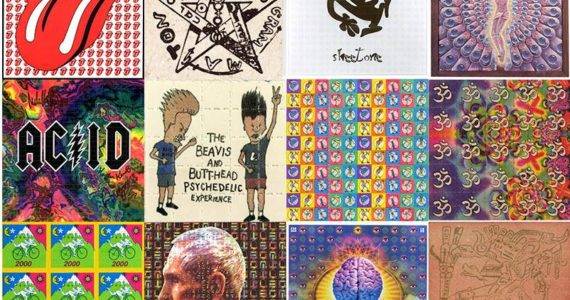 LSD blotter art