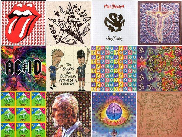 famous acid blotter art