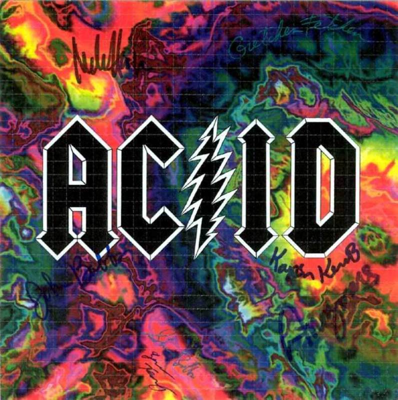 ACID signed by the merry pranksters