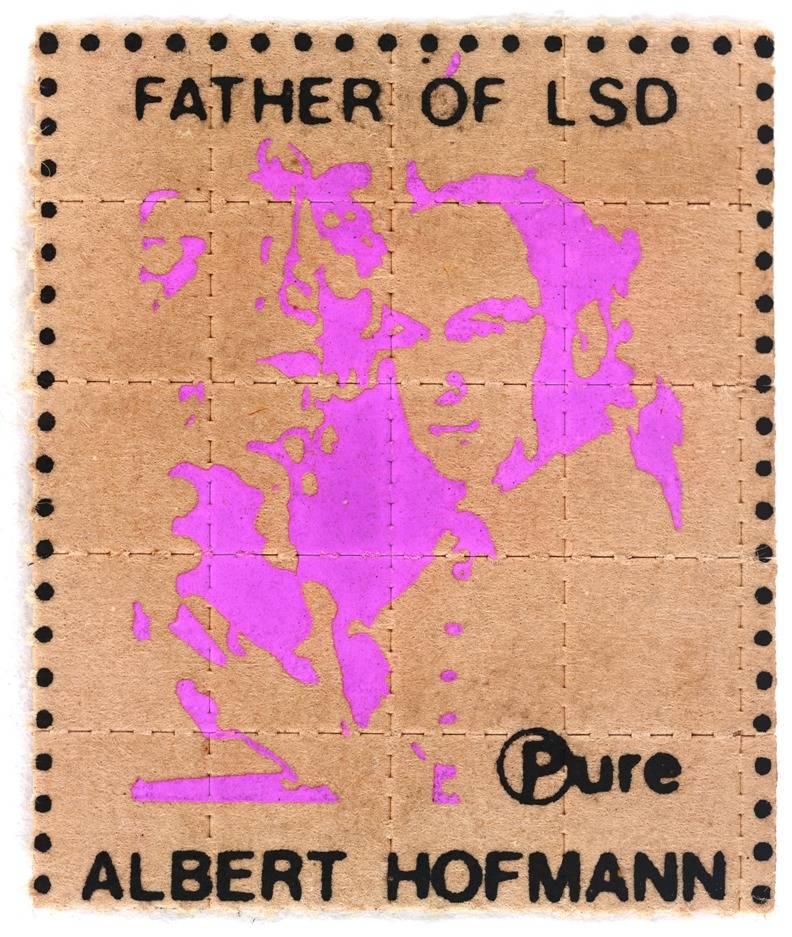 lsd blotter paper jesus