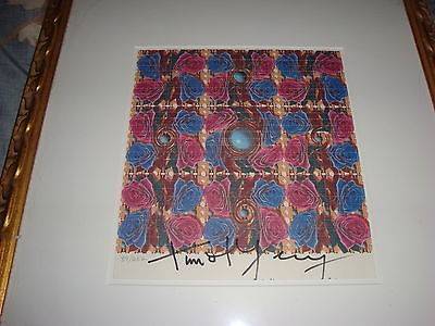roses timothy leary signed